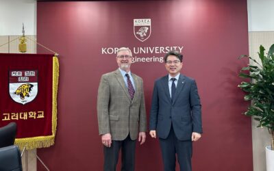 Alan Mantooth Visits Korea University and Yonsei University