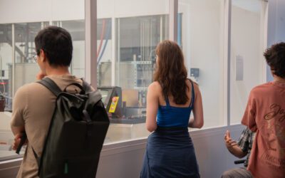 REU Students Tour MUSiC Laboratory